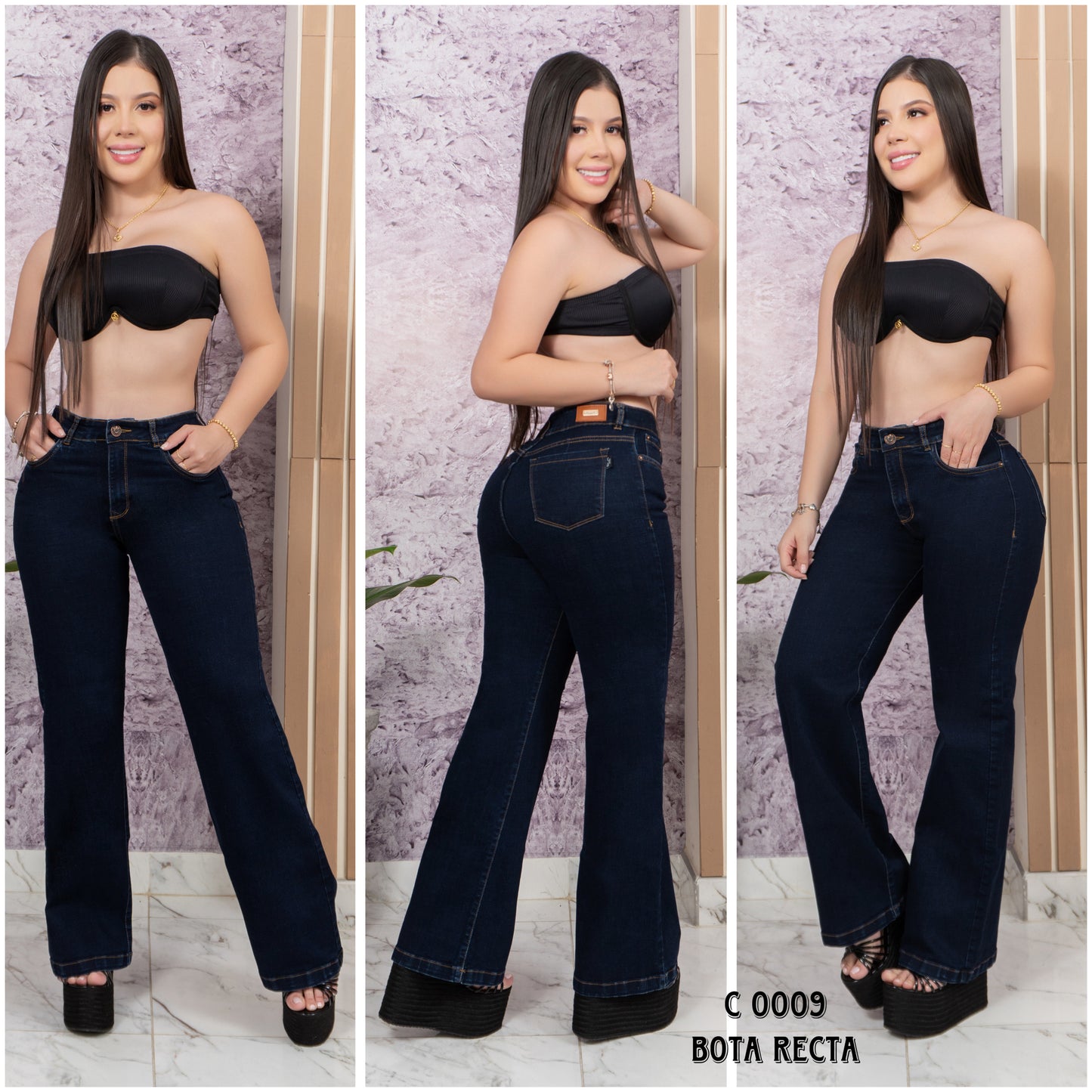 JEAN B.RECTA MUJER REF: 0009