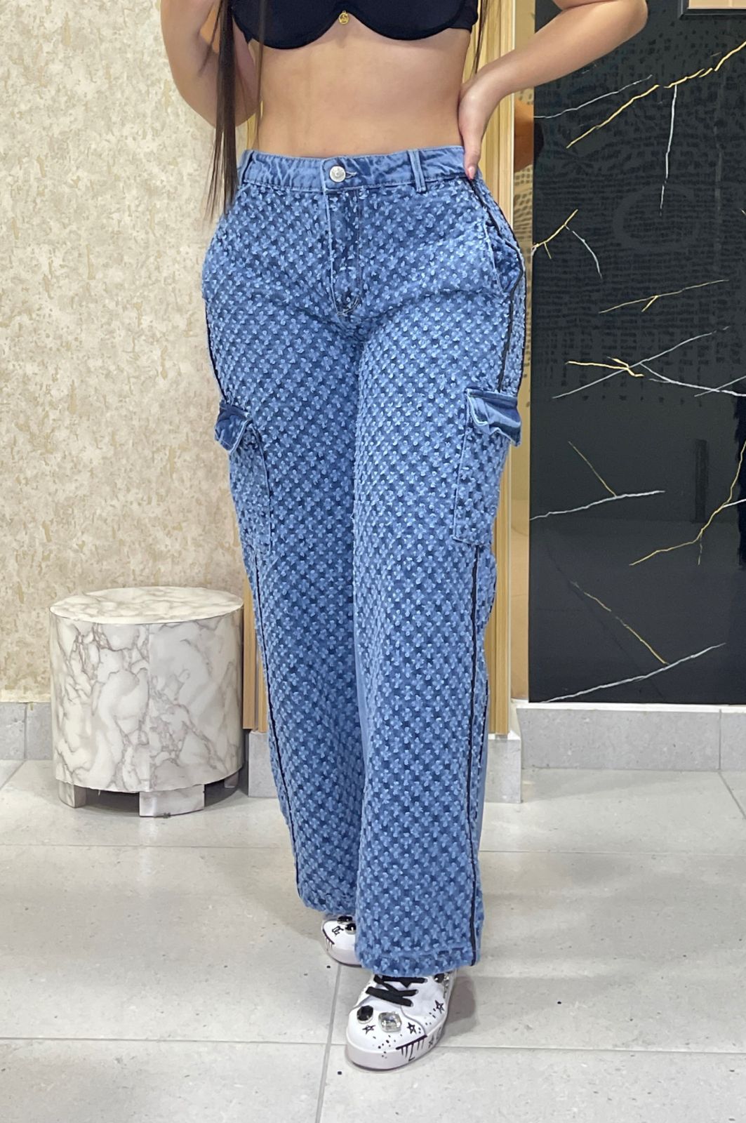 JEAN DAMA CARGO REF : 1037
