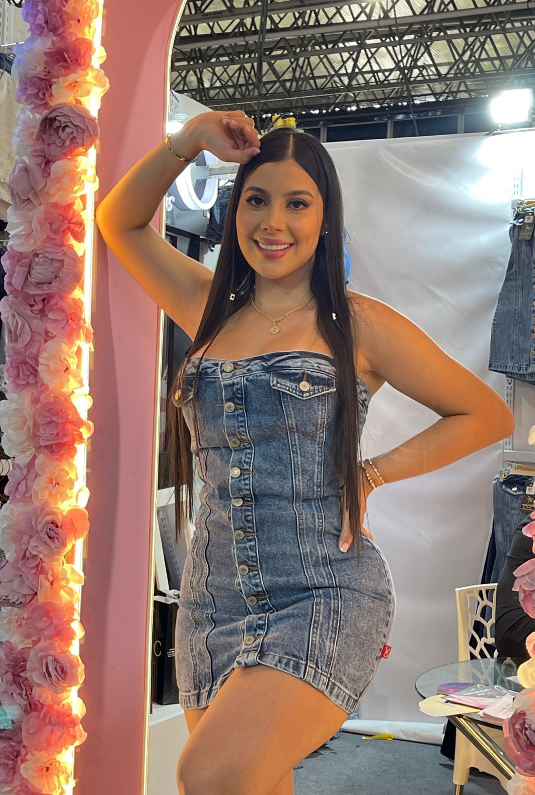 VESTIDO DENIM MUJER REF: 8182