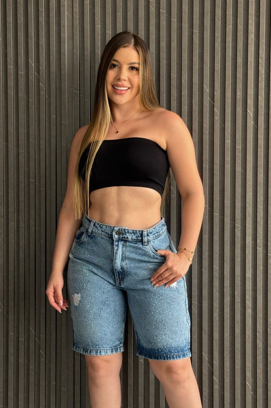BIKER DENIM PEDRERIA REF: 4038